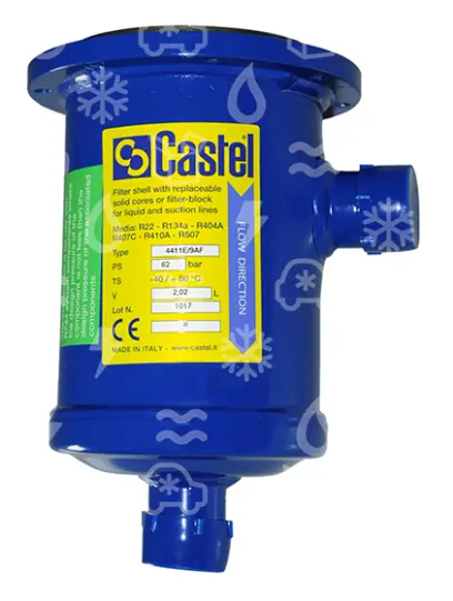 filtrdehydrátor CASTEL 4411E/9AF, CO2, 1 vložkový, 1.1/8